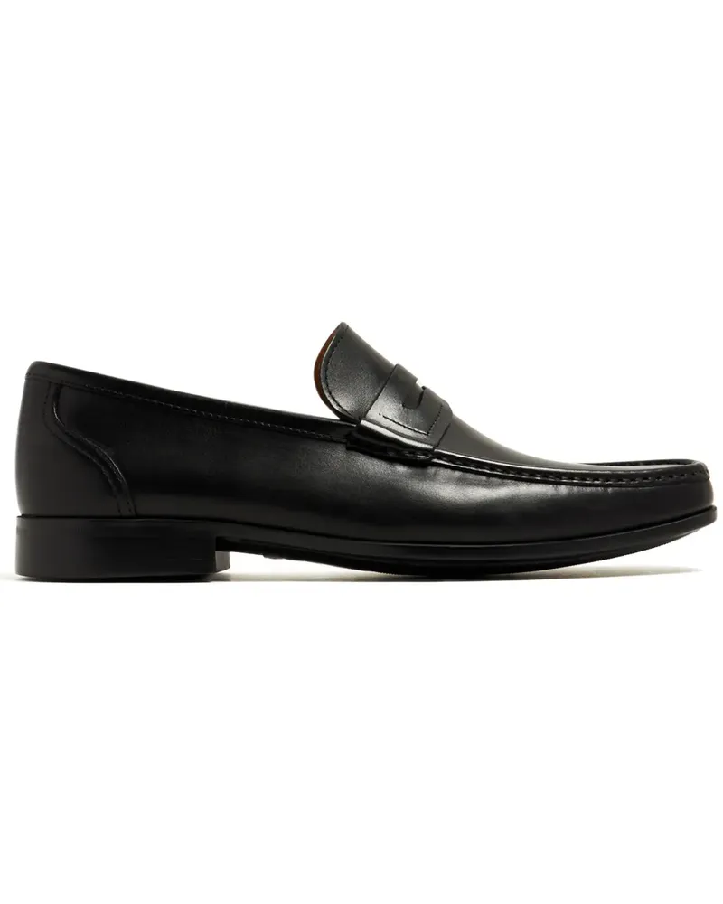 Magnanni Klassische Penny-Loafer - Schwarz Schwarz