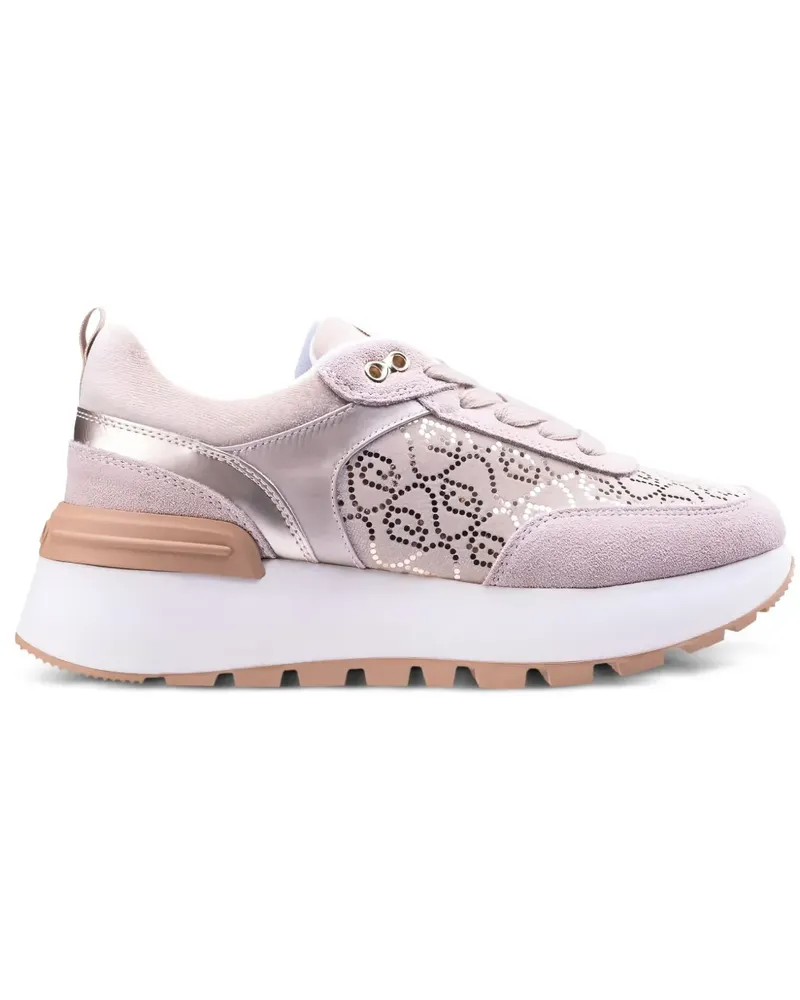 Liu Jo Verzierte Plateau-Sneakers - Rosa Rosa
