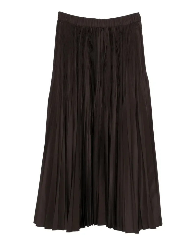 MEIMEIJ pleated midi skirt - Braun Braun