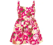 Cora Kleid mit Blumen-Print - Rosa