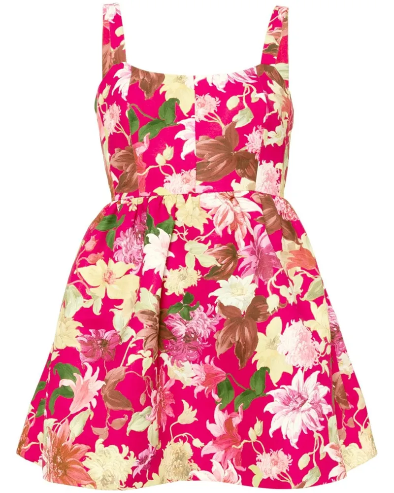 Sachin & Babi Cora Kleid mit Blumen-Print - Rosa Rosa