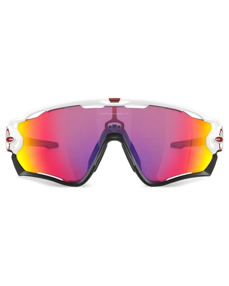 Oakley Flight Jacket' Sonnenbrille - Weiß Weiß