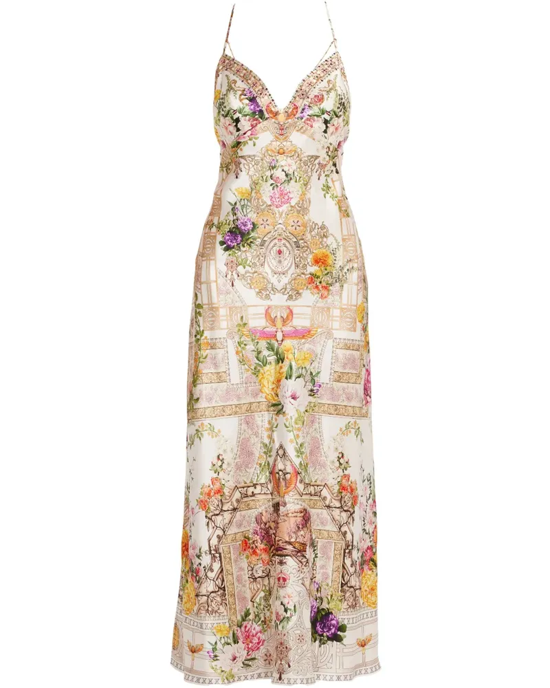 Camilla The Egyptian Rose Camisole-Kleid mit Kettendetail - Nude Nude