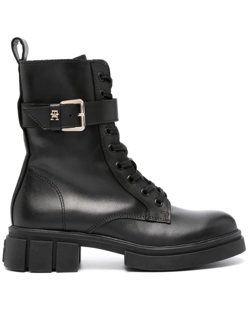 Tommy Hilfiger Cool Feminine Stiefel 40mm - Schwarz Schwarz