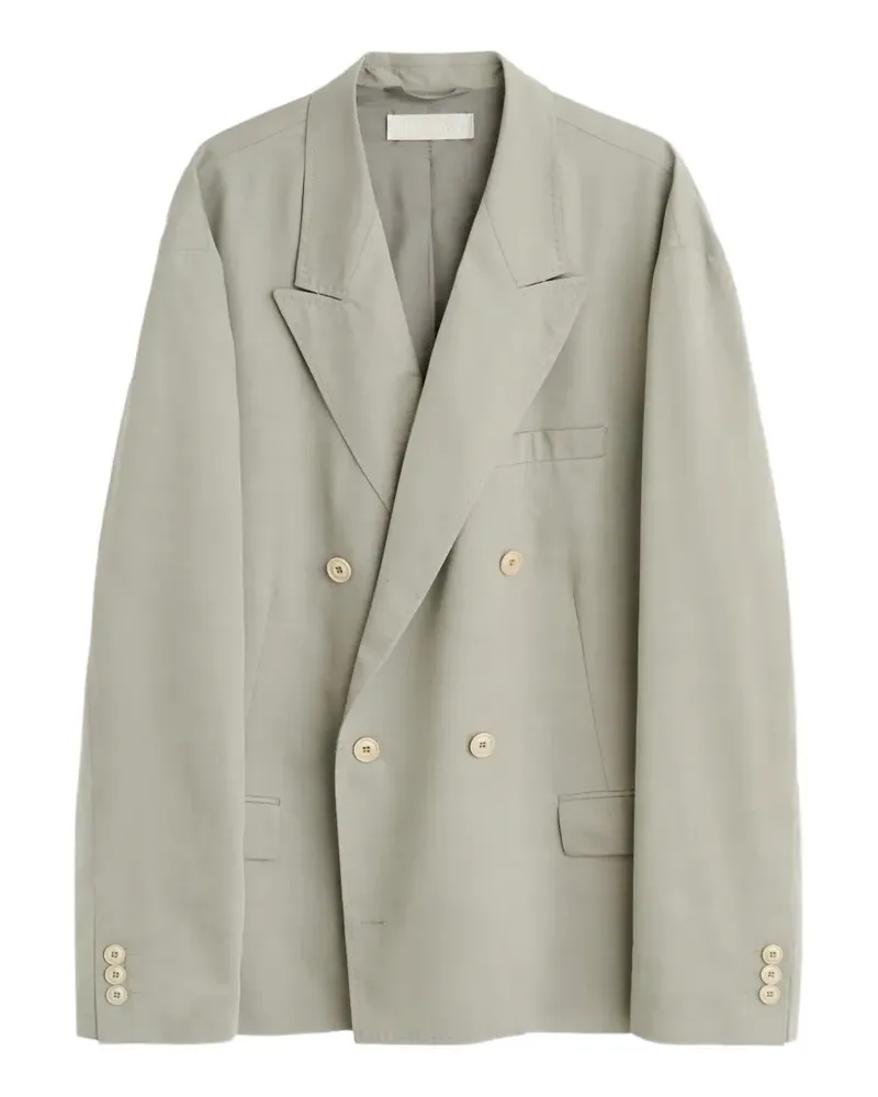 Our Legacy Halt double-breasted blazer - Grau Grau