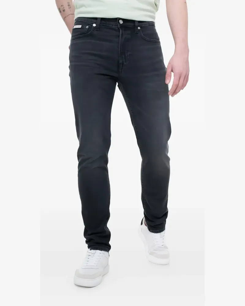 Calvin Klein Five-Pocket-Jeans - Schwarz Schwarz