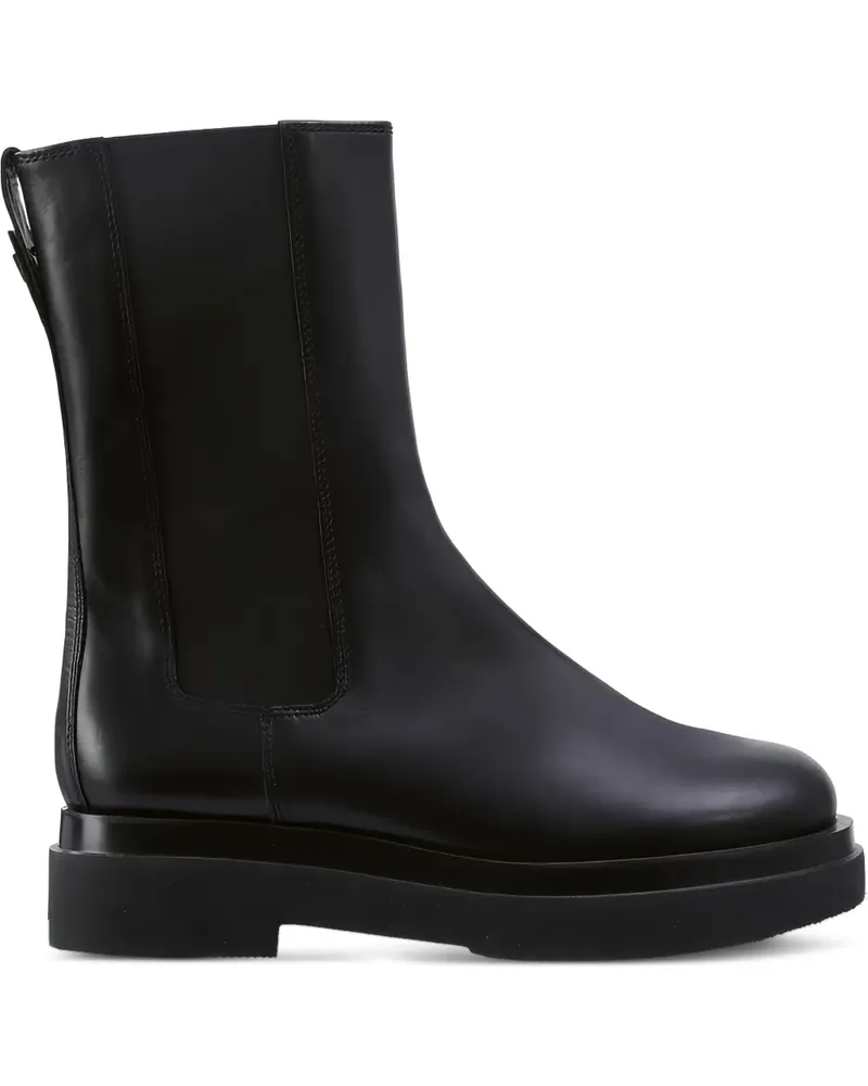 Högl Best Friend Chelsea-Boots mit dicker Sohle - Schwarz Schwarz