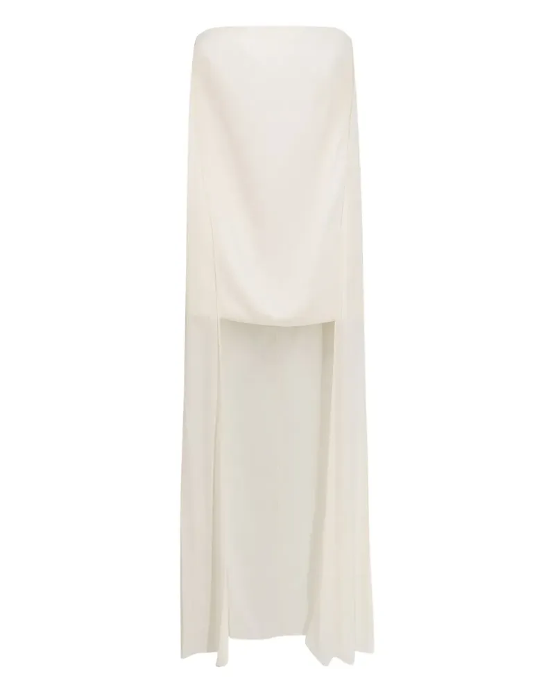 The New Arrivals Ilkyaz Ozel Solene mini dress - Nude Nude