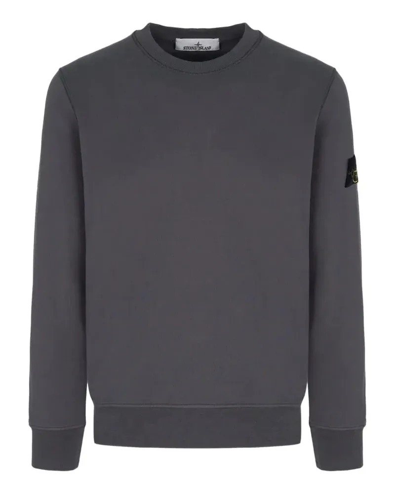 Stone Island 6100060 organic cotton fleece sweatshirt - Grau Grau