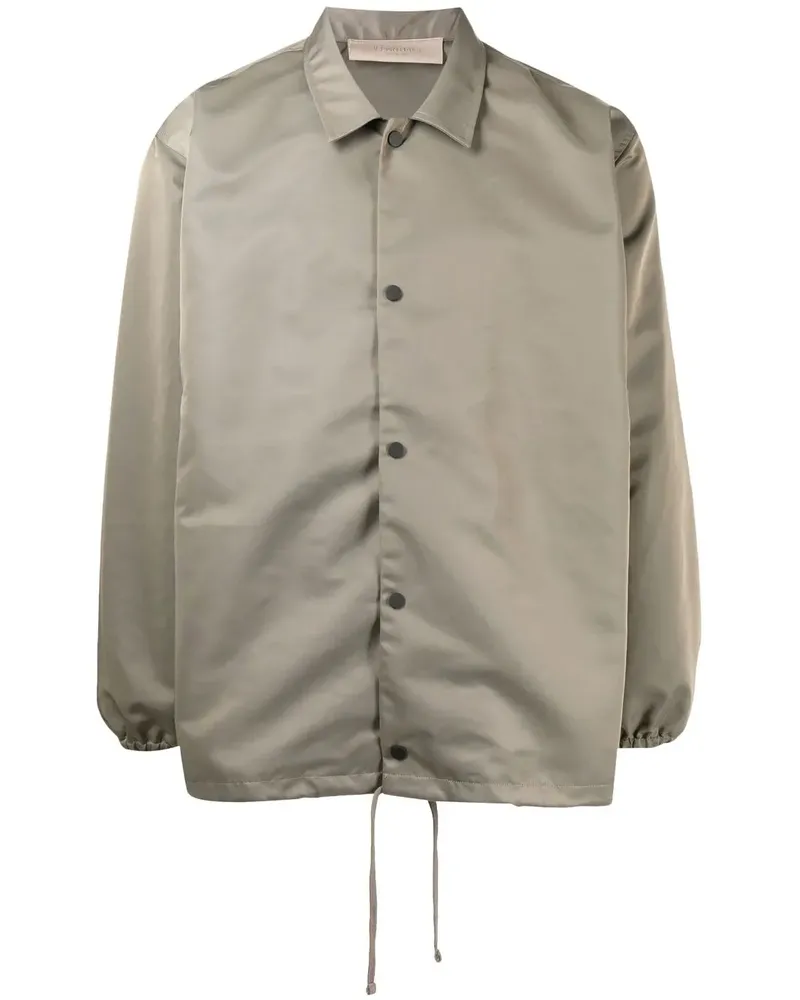 Fear of God Leichte Jacke mit Logo-Print - Grün Grün