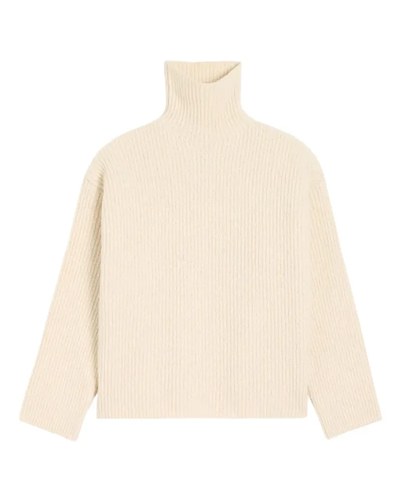 AMI Paris Pullover mit Stehkragen - Nude Nude