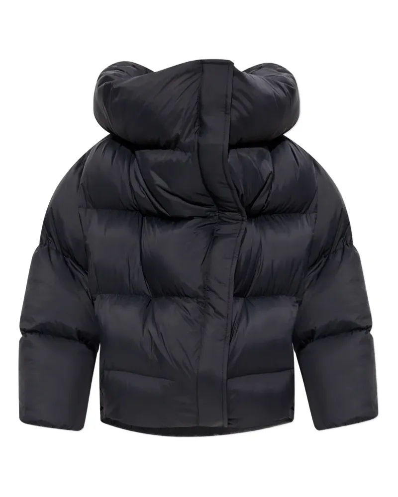 Balenciaga Gesteppte Jacke - Schwarz Schwarz