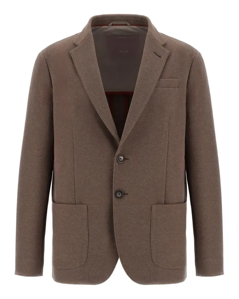 Herno single-breasted blazer - Braun Braun