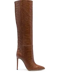 Paris Texas Stiefel aus Leder Braun