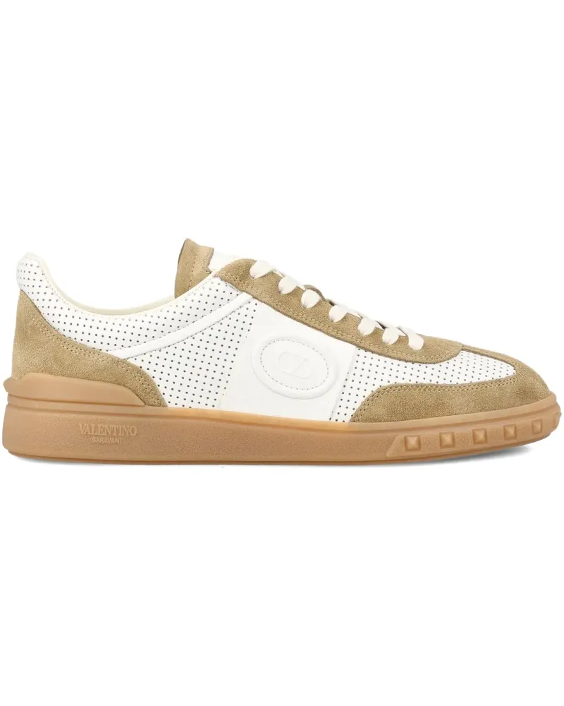 Valentino Garavani Perforierte Sneakers - Weiß Weiß