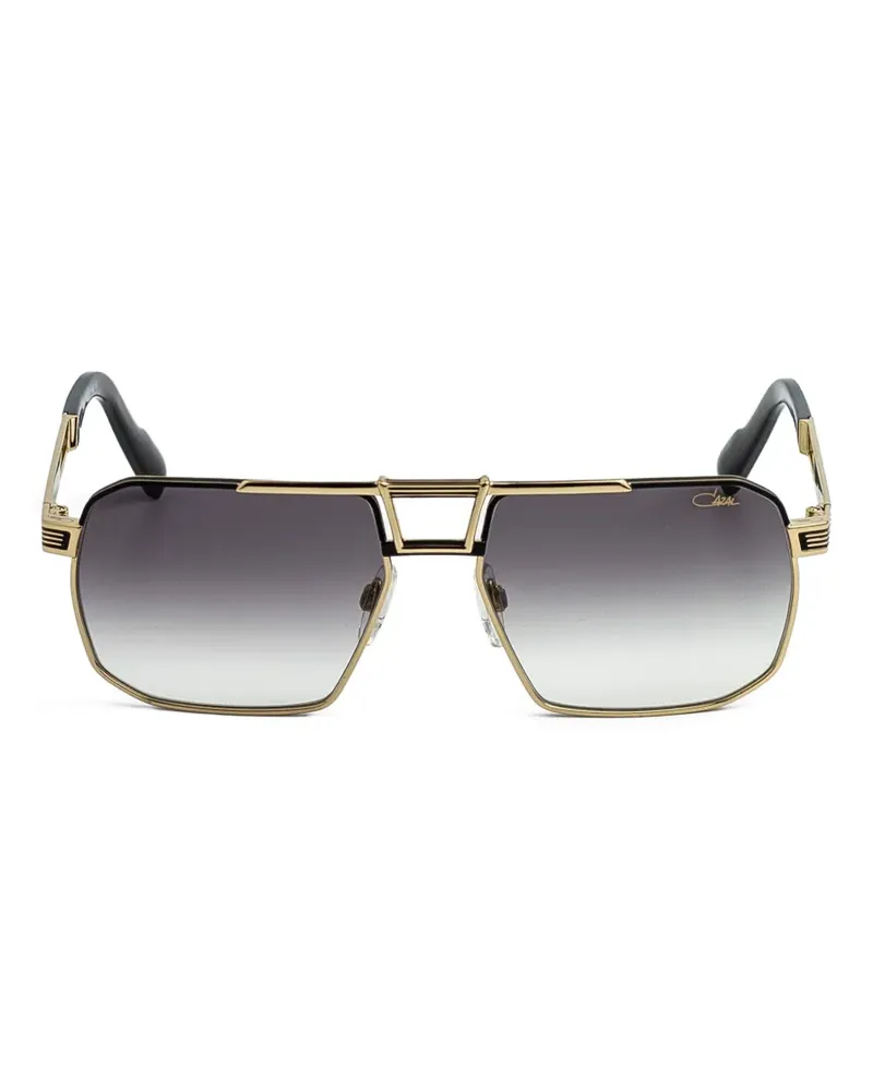 CAZAL 9112 Sonnenbrille mit eckigem Gestell - Gold Gold