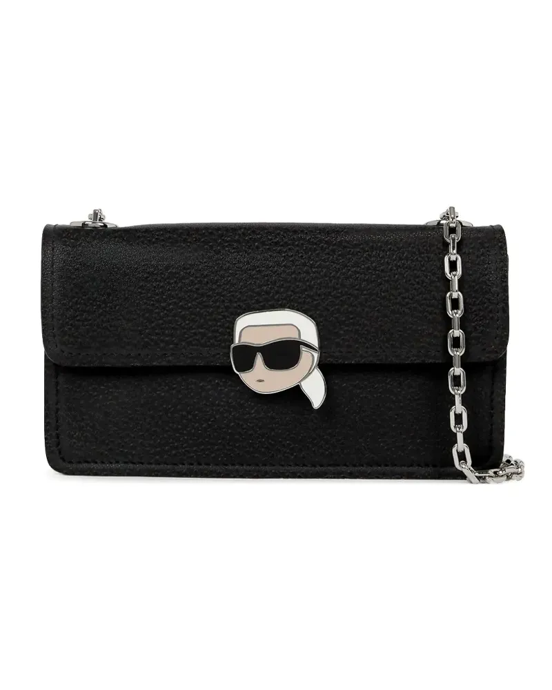 Karl Lagerfeld Ikon Umhängetasche - Schwarz Schwarz
