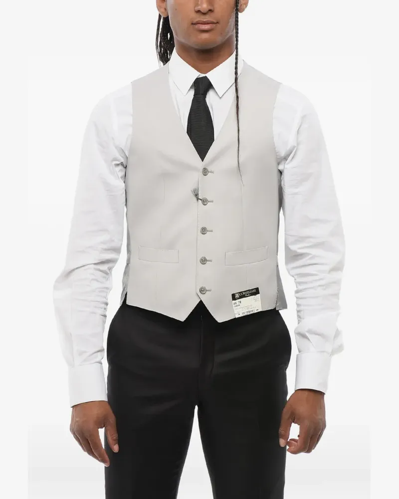 Corneliani V-neck waistcoat - Grau Grau