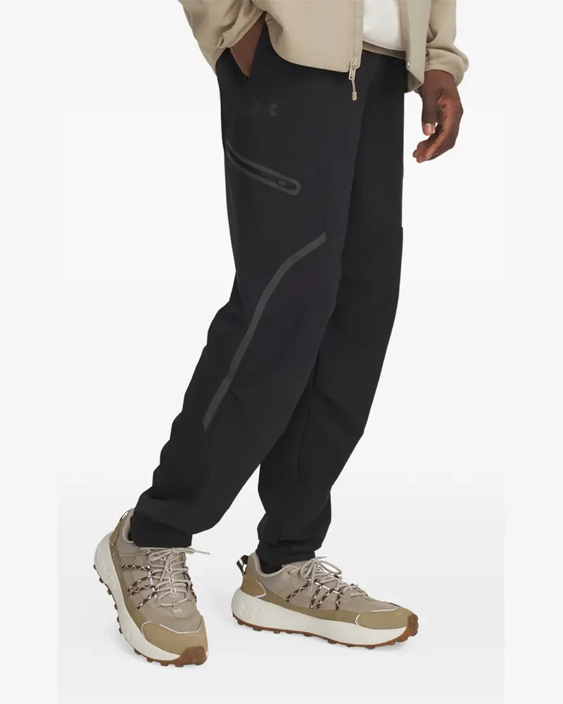 Under Armour Unstoppable Jogginghose mit aufgesetzten Taschen - Schwarz Schwarz