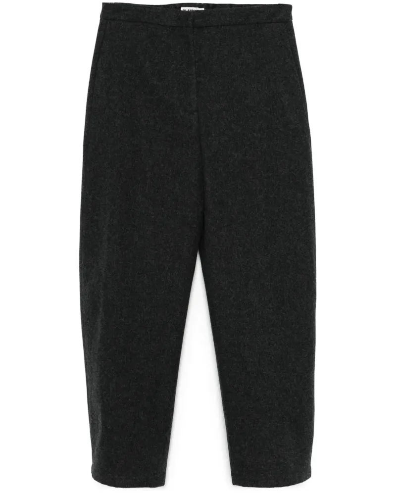 Jil Sander Hose aus Wollfilz - Grau Grau