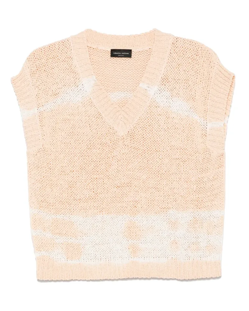Roberto Collina Gestricktes Top - Nude Nude