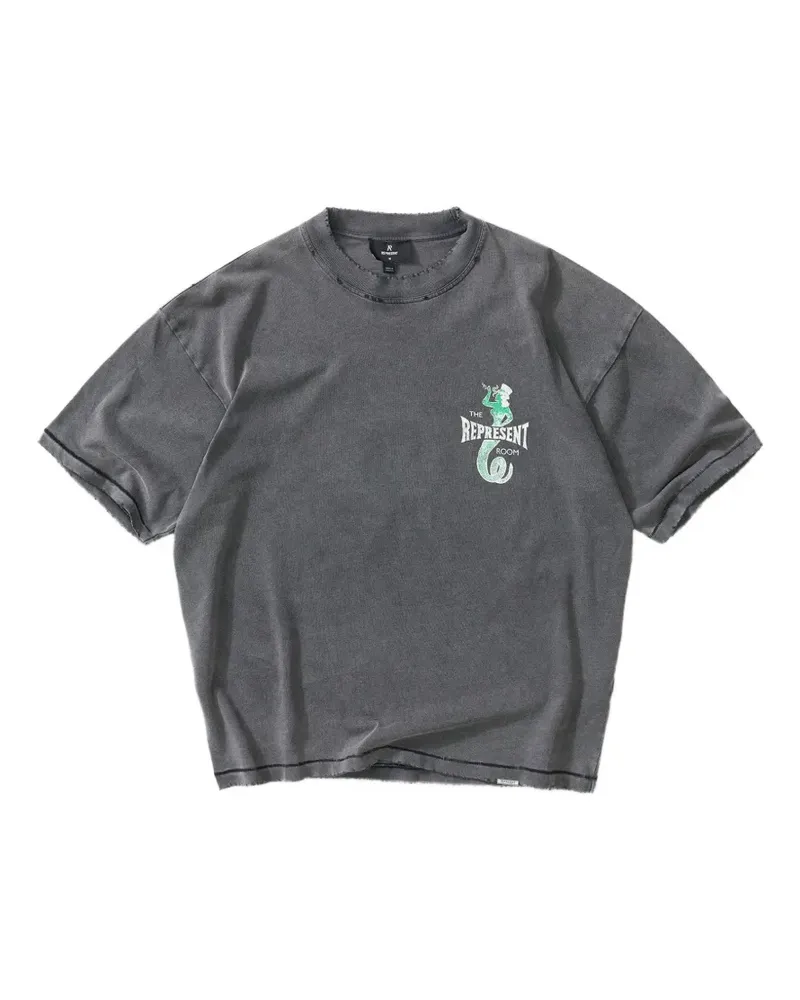 REPRESENT x The Viper Room Dice T-Shirt - Grau Grau