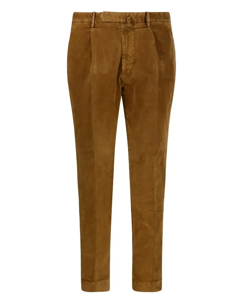 Biagio Santaniello Cordhose mit Falten - Braun Braun
