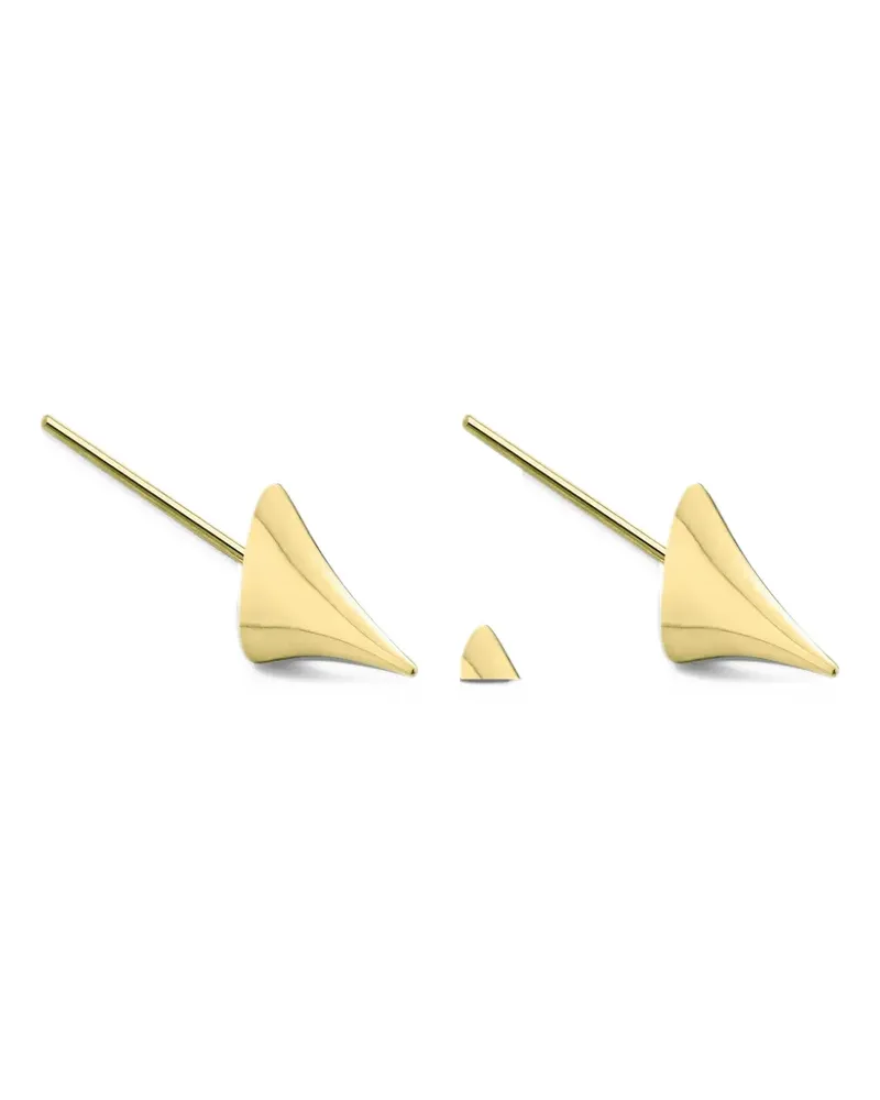 Shaun Leane Kleine 'Rose Thorn' Ohrstecker - Metallic Metallic