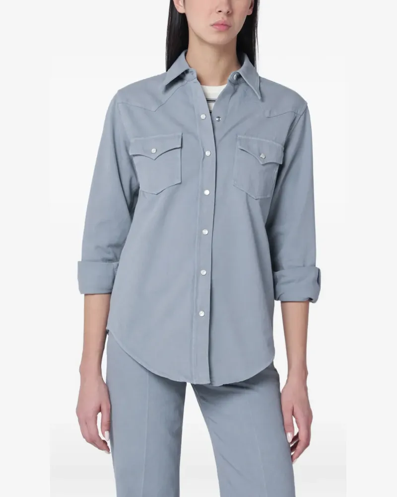 A.P.C. western shirt - Blau Blau