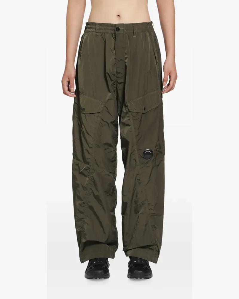 C.P. Company Chrome-R lens-detail cargo pants - Grün Grün