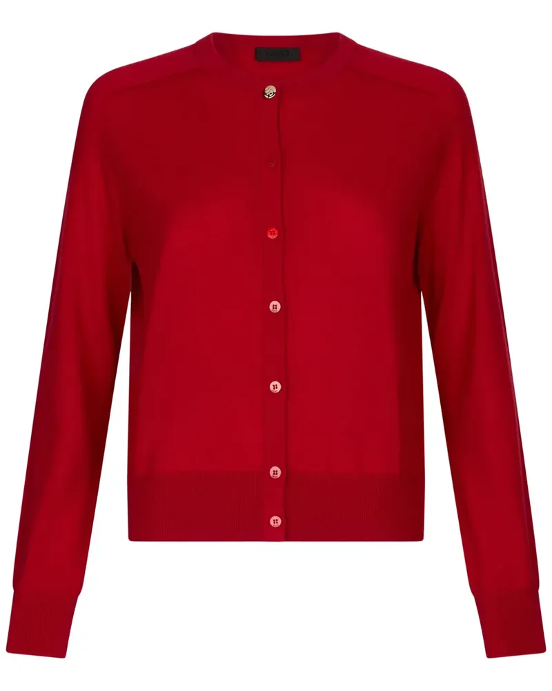 Liu Jo Cardigan mit Knopfleiste - Rot Rot