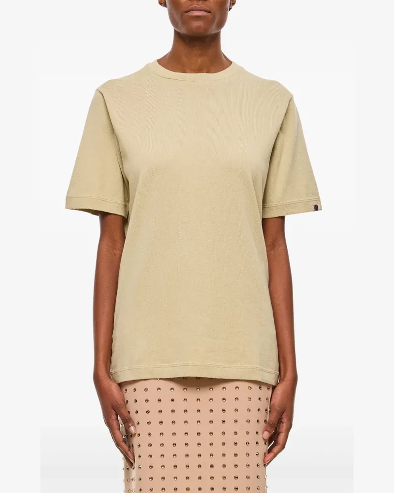 extreme cashmere x James T-Shirt aus Kaschmir - Nude Nude