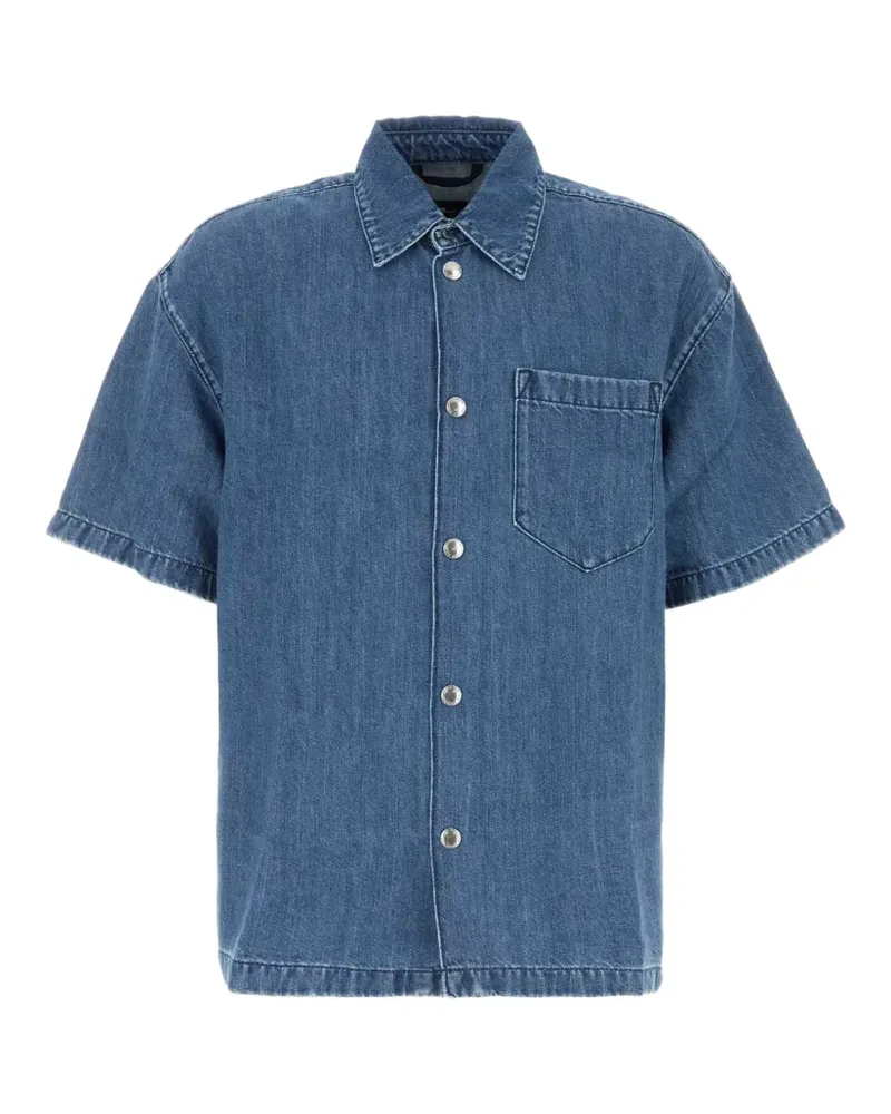 7 for all mankind Over pocket shirt - Blau Blau