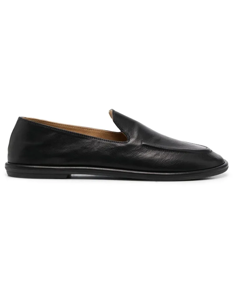 The Row Loafer mit runder Kappe - Schwarz Schwarz