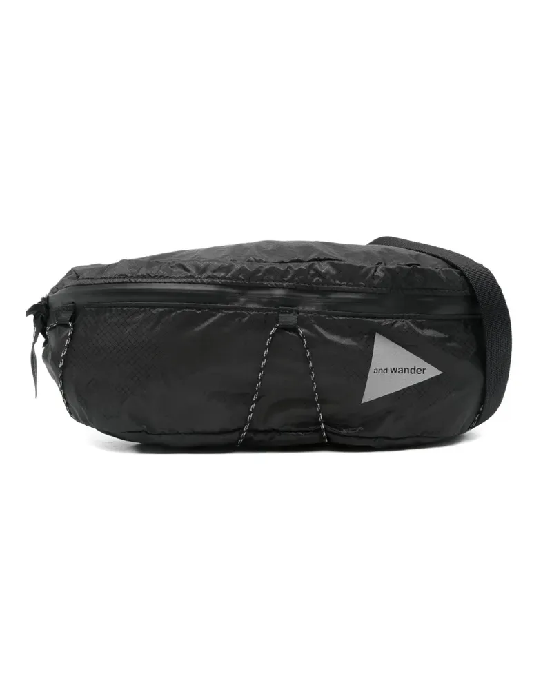 and wander Sil Gürteltasche - Schwarz Schwarz