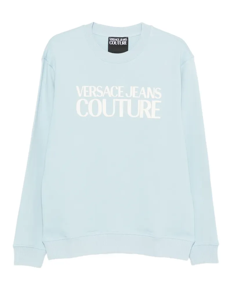 Versace Jeans logo crew-neck sweatshirt - Blau Blau
