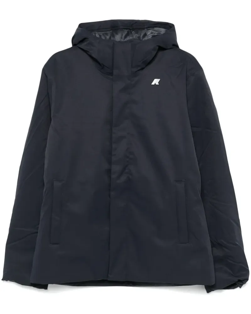 K-Way Jack Twill Marmotta Jacke - Blau Blau