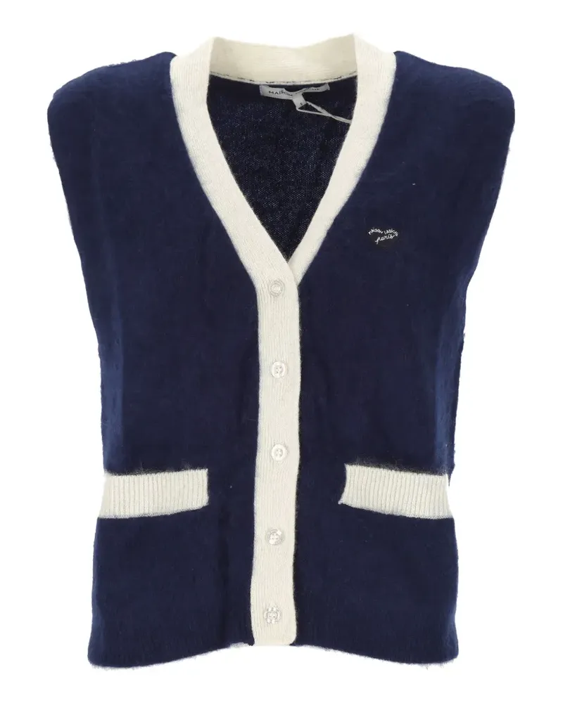 Maison Labiche Servandoni V-neck button-up cardigan - Blau Blau
