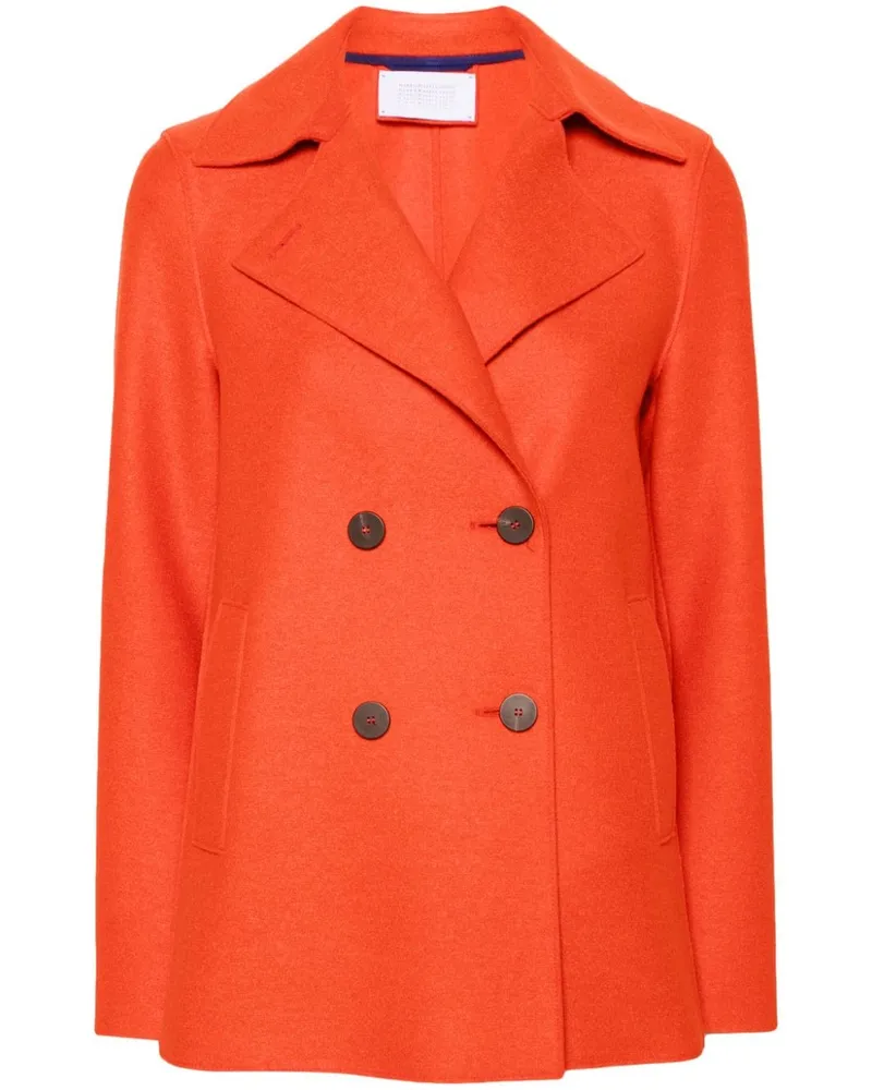 Harris Wharf London Jacke aus Schurwolle Orange