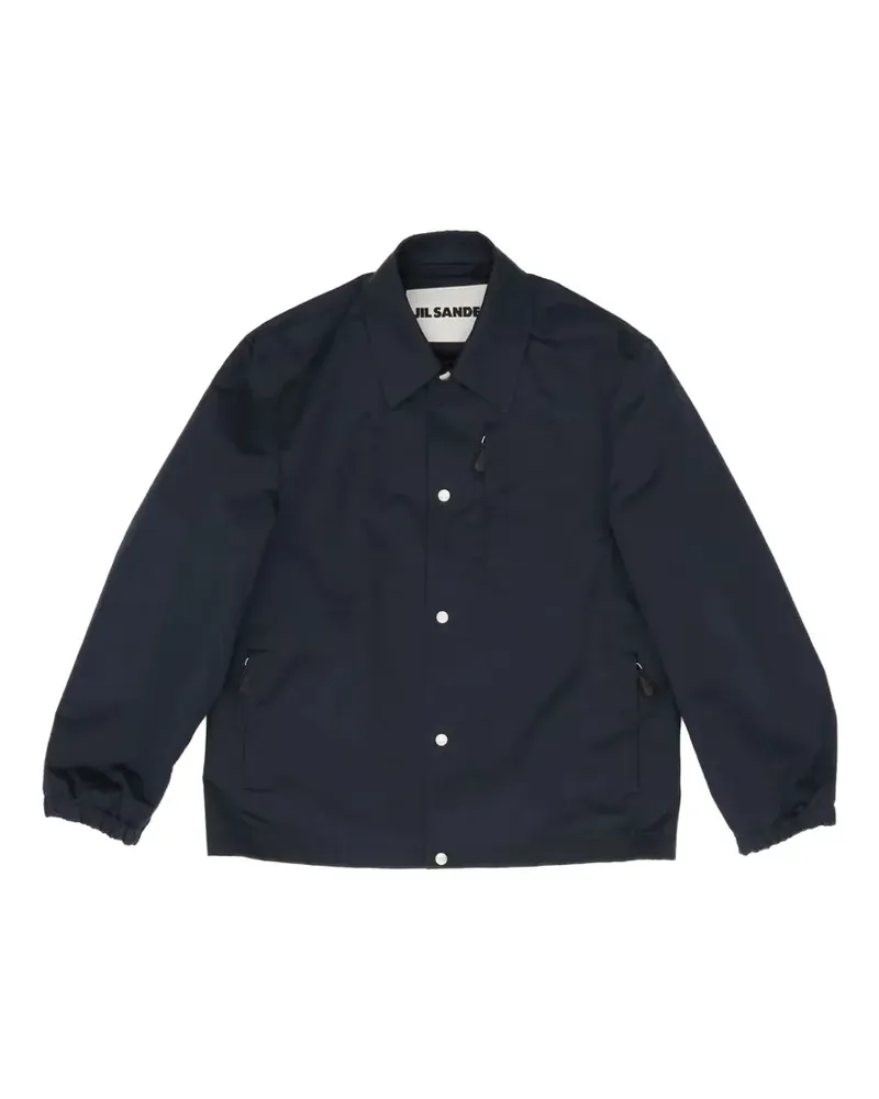Jil Sander buttoned shirt jacket - Blau Blau