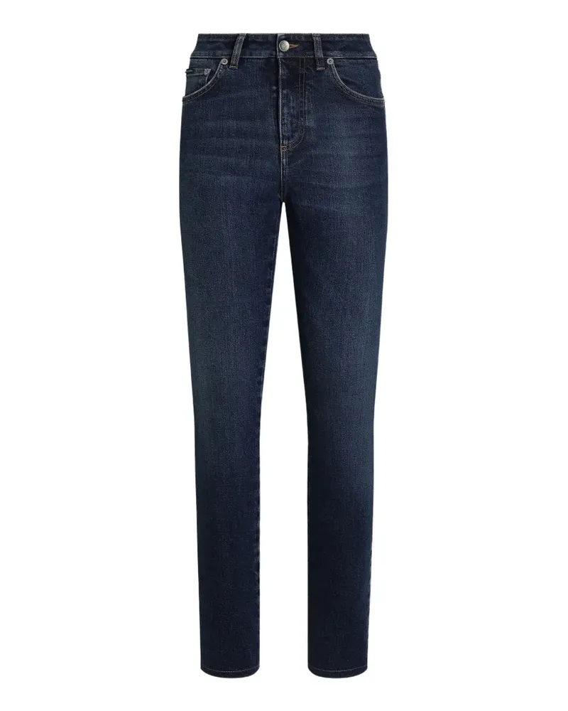 Dolce & Gabbana Jeans mit 5 Taschen - Blau Blau