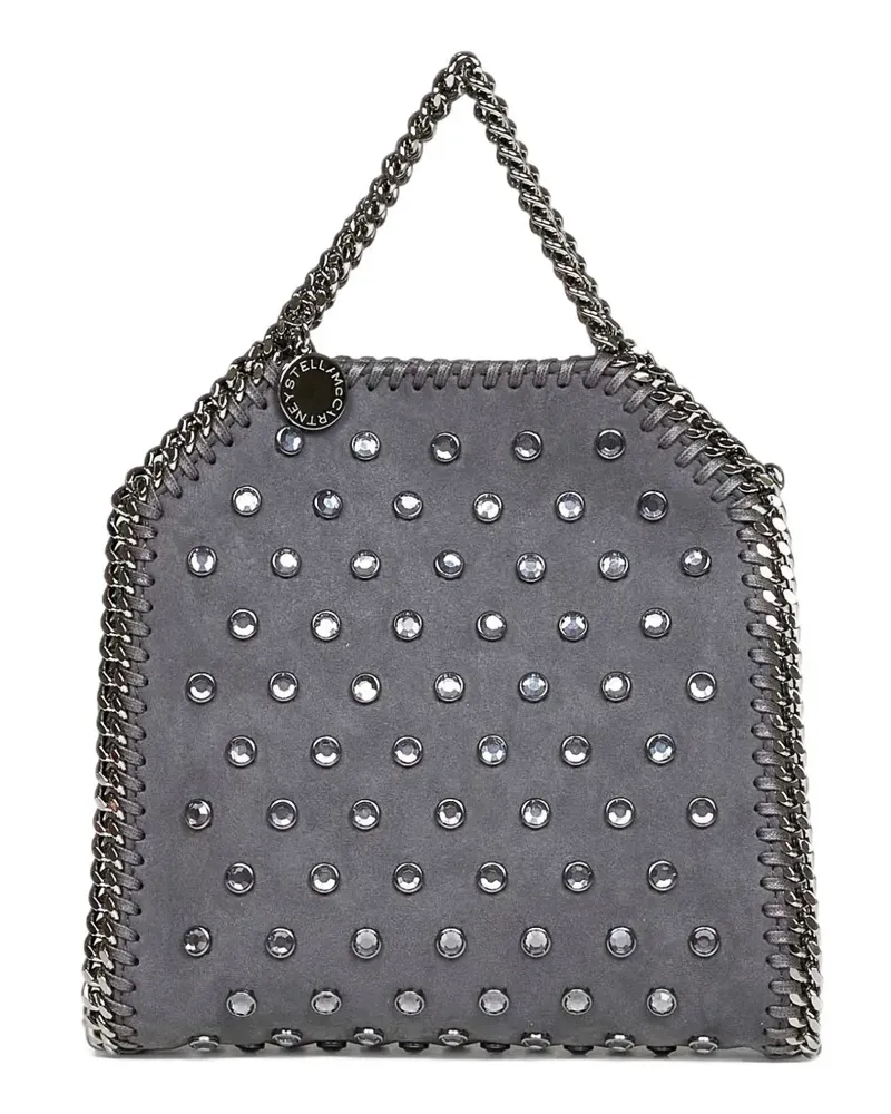 Stella McCartney Falabella crystal-embellished tote bag - Grau Grau