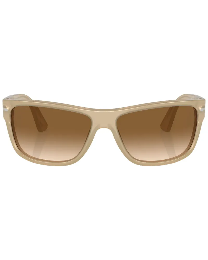 Persol Brille mit eckigem Gestell - Nude Nude