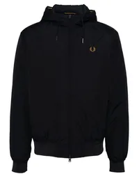 Fred Perry Jacke mit Logo-Stickerei Blau