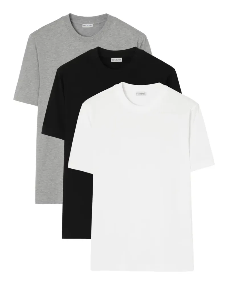 Burberry Set aus drei T-Shirts - Weiß Weiß