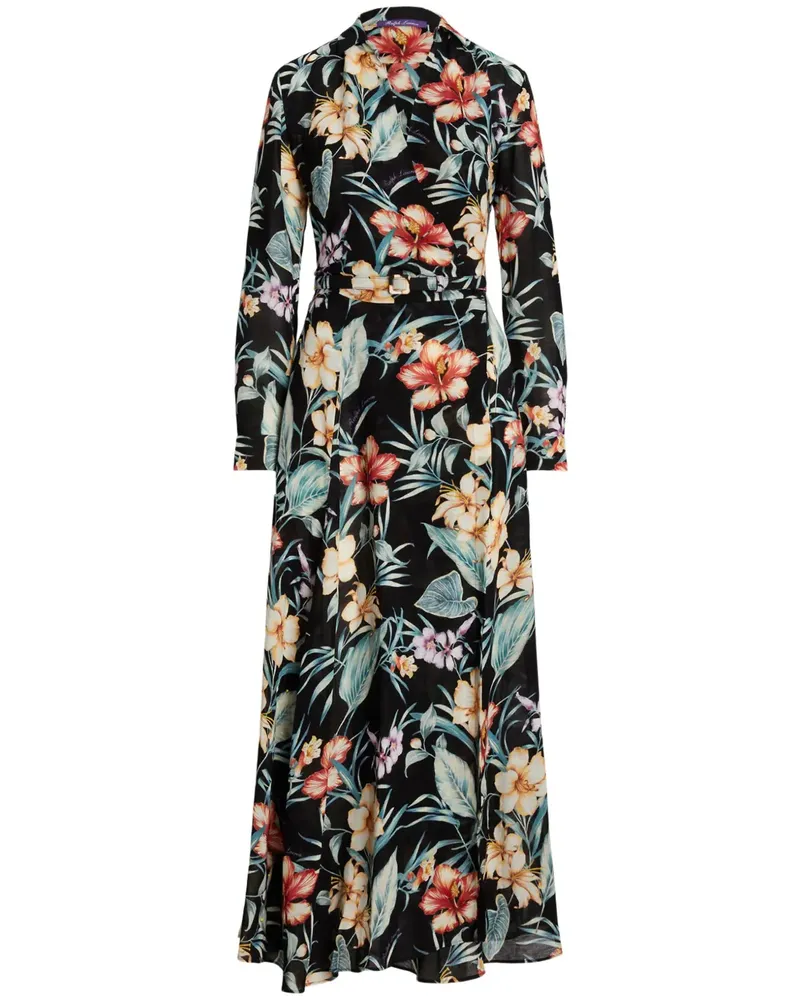 Ralph Lauren Aniyah Kleid - Schwarz Schwarz