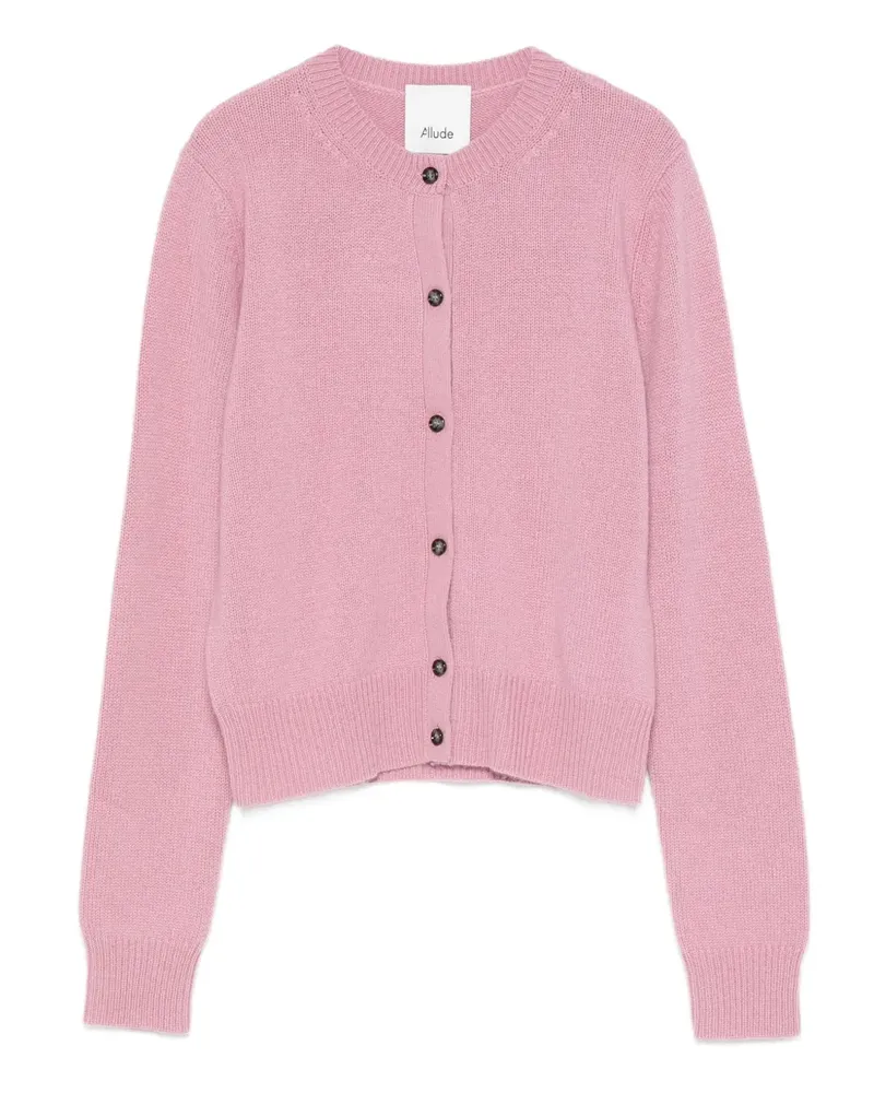 ALLUDE Cardigan aus Kaschmir - Rosa Rosa