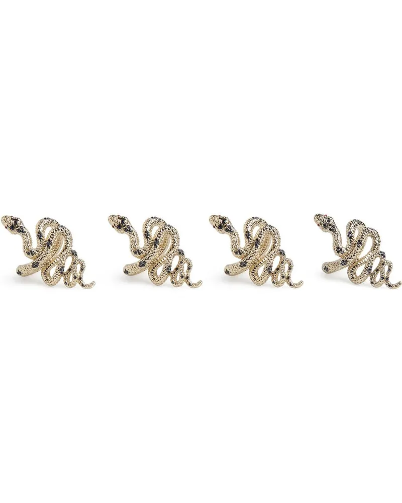 L’OBJET Snake' Serviettenringe - Gold Gold