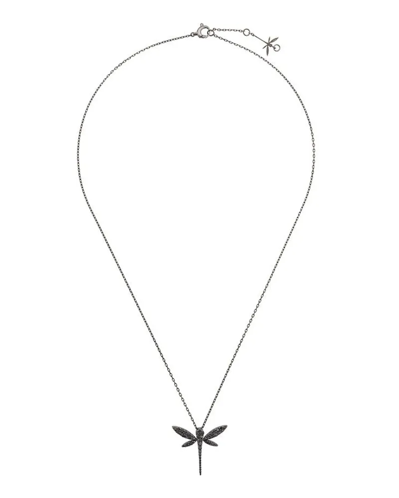 ANAPSARA 18kt Weißgoldhalskette mit Diamanten - Silber Silber