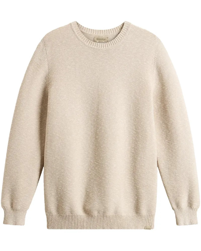 Woolrich Melierter Pullover - Nude Nude